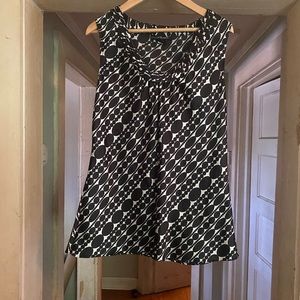 Willi Smith Black & White Top